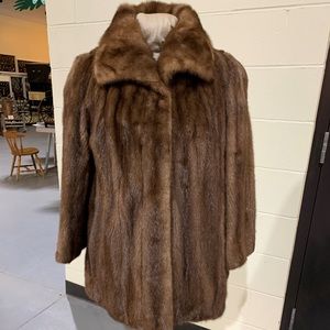 Brown Mink Coat